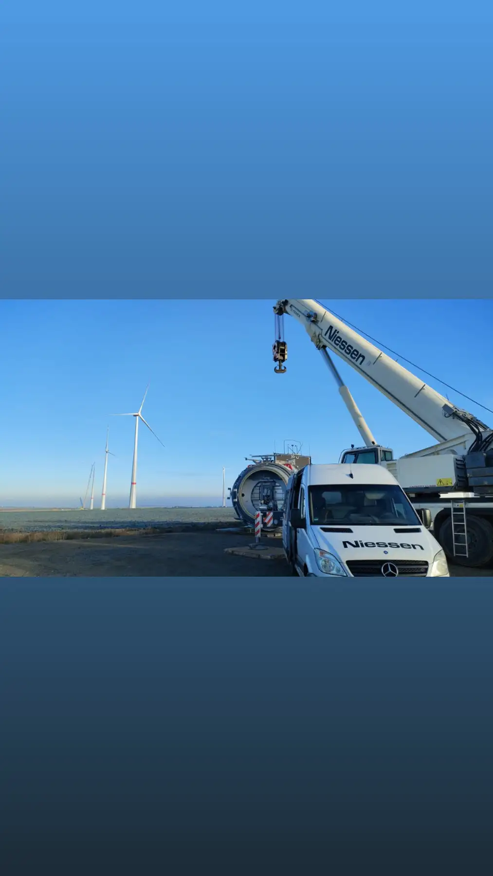 LKW-Ladekranarbeiten von Niessen Kran-Service