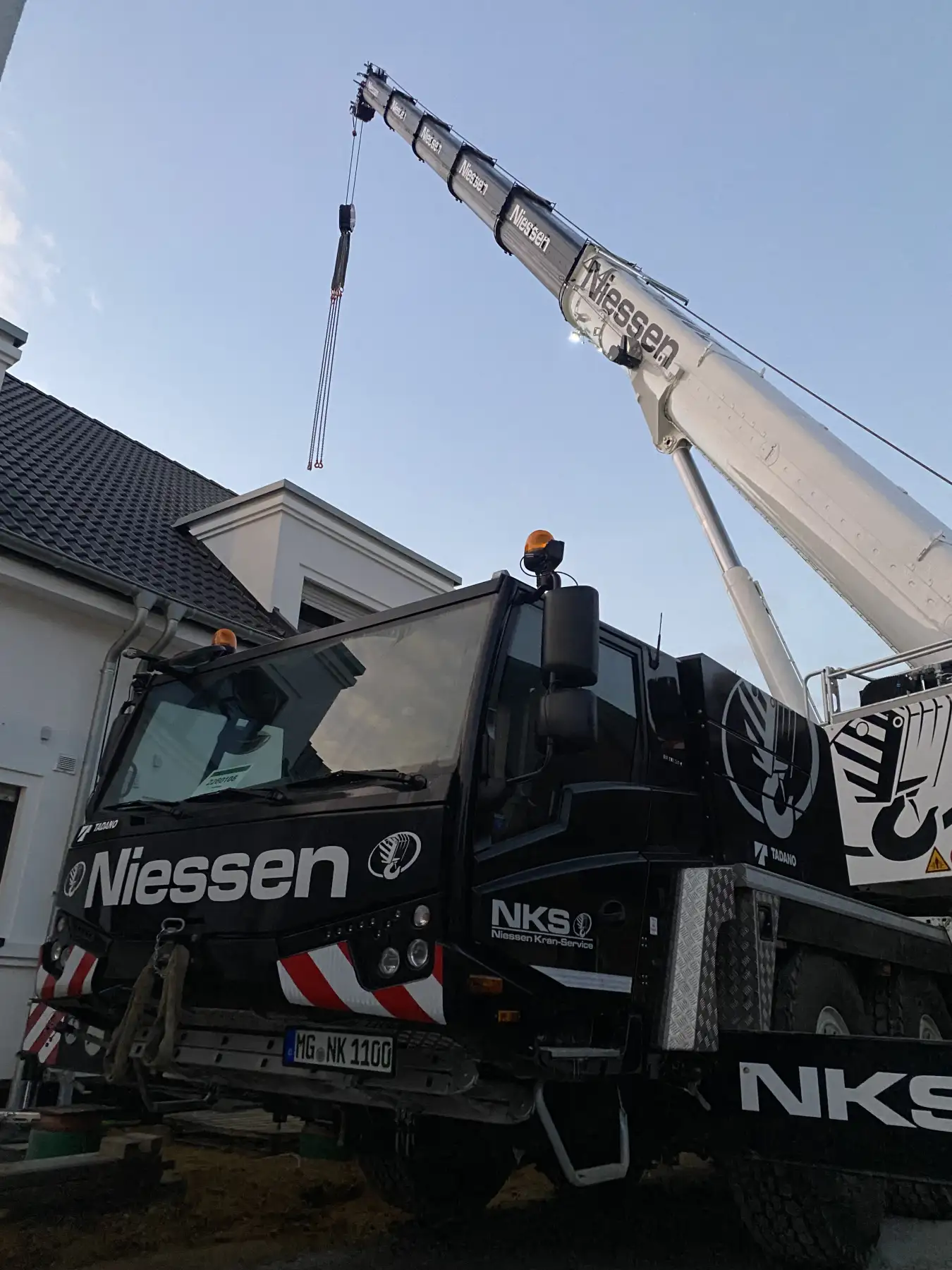 LKW-Ladekranarbeiten von Niessen Kran-Service