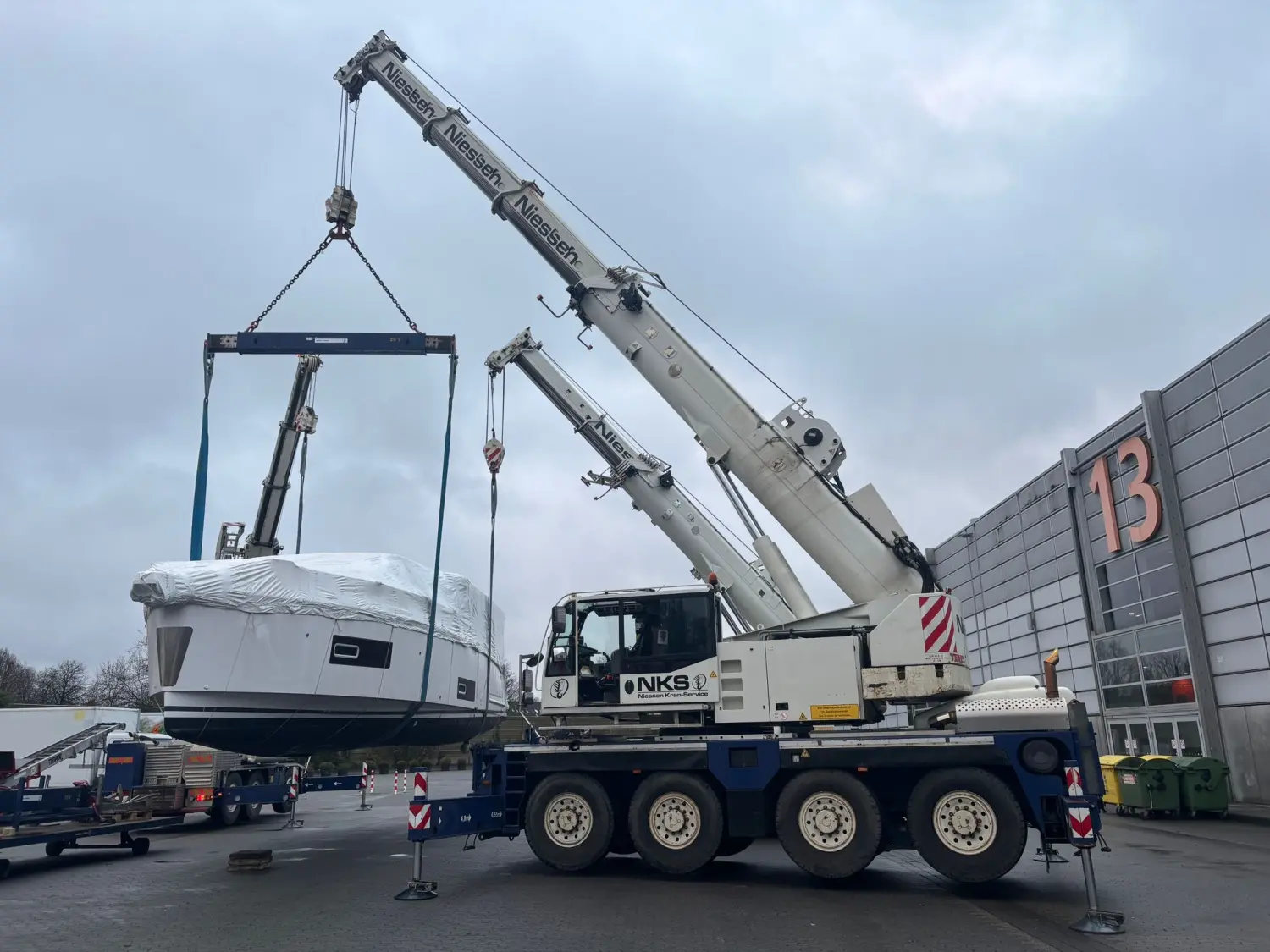 Citykrane AC 70 von Niessen Kran-Service
